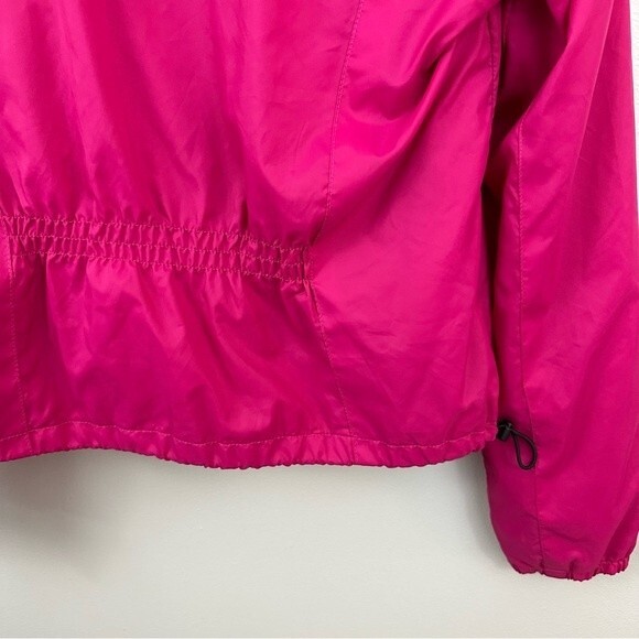 Abercrombie & Fitch Fuchsia Pink Windbreaker Jacket NWT Size Medium - Picture 10 of 16
